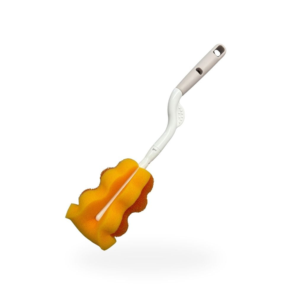 Cepillo giratorio para limpieza de mamaderas