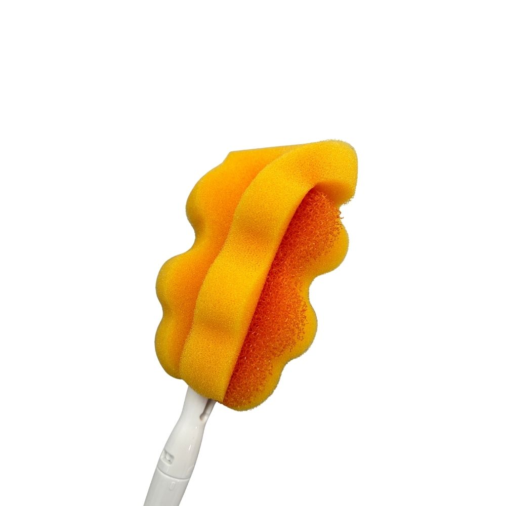 Cepillo giratorio para limpieza de mamaderas