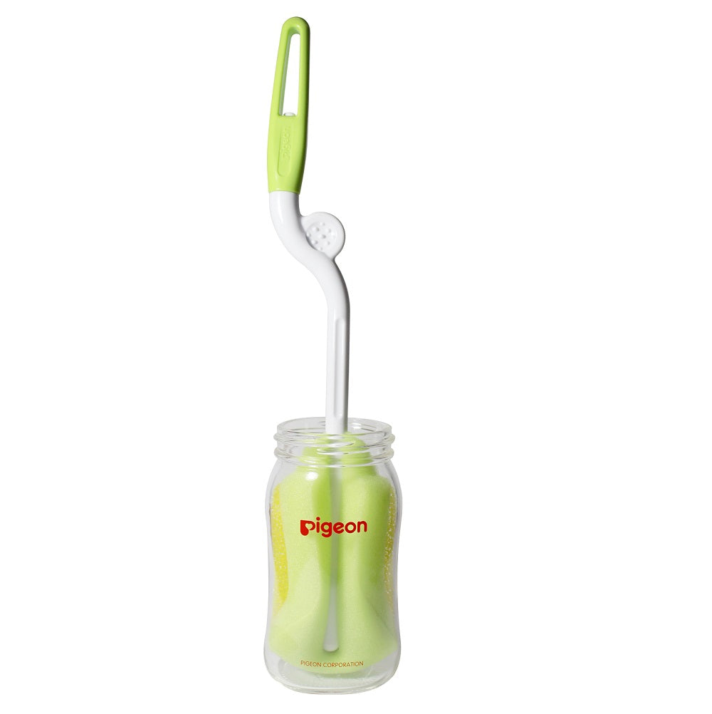 Cepillo giratorio para limpieza de mamaderas