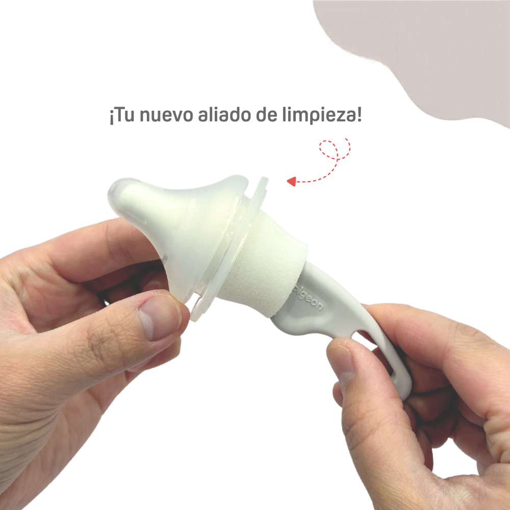 Cepillos para limpieza de tetinas SofTouch PIGEON (2 un)