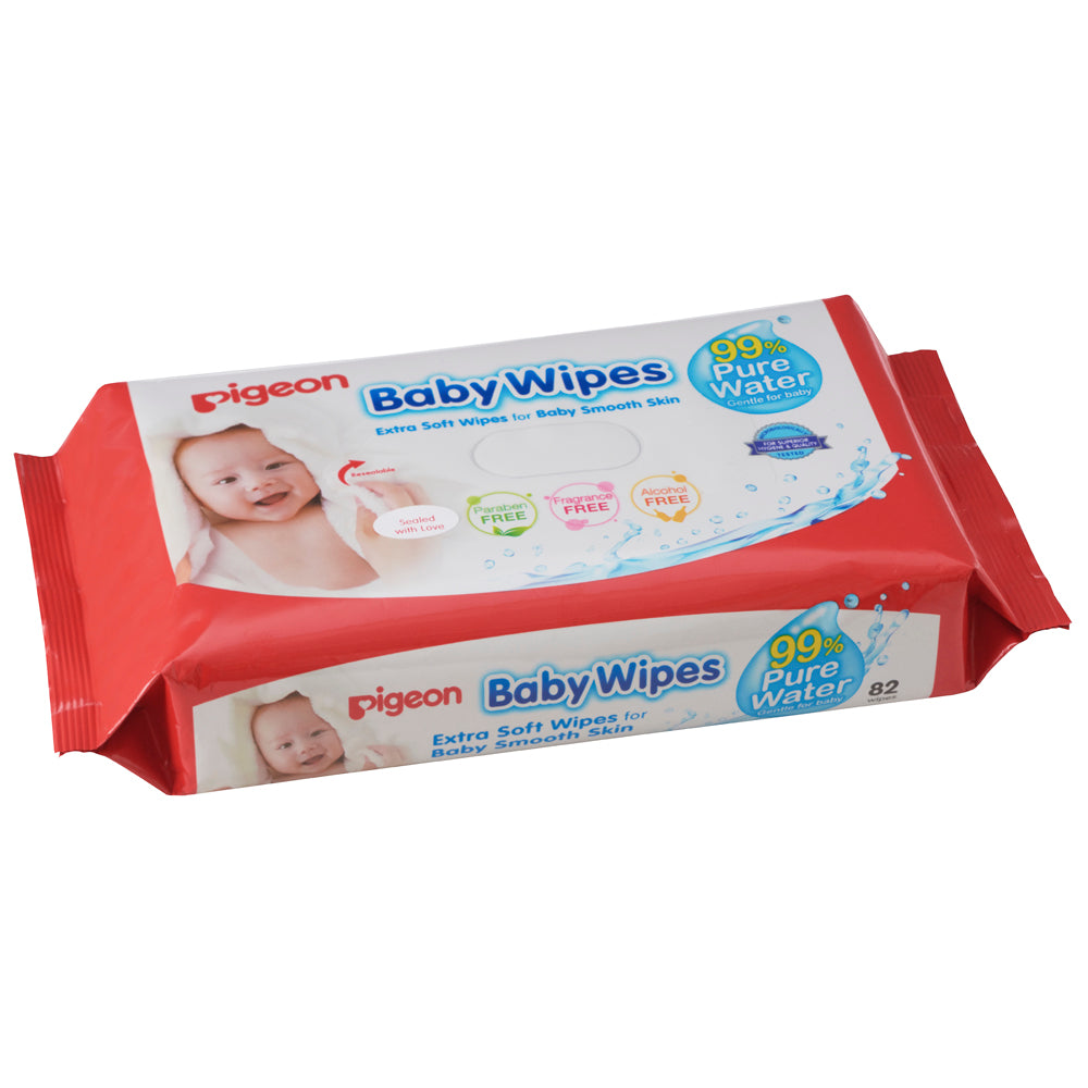 Toallitas Húmedas 99% Agua Pura - 3 X 82 Hojas