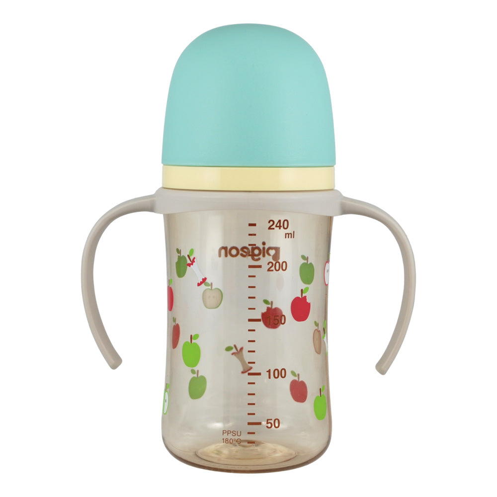 Biberon Softouch Pigeon Apple 1 con Asa 240 ML