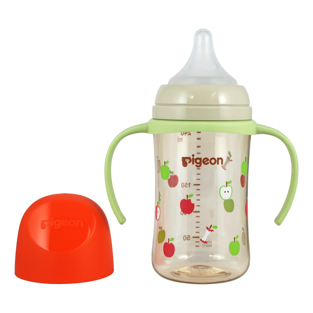 Mamadera Softouch  Apple 2 con Asa 240 ml