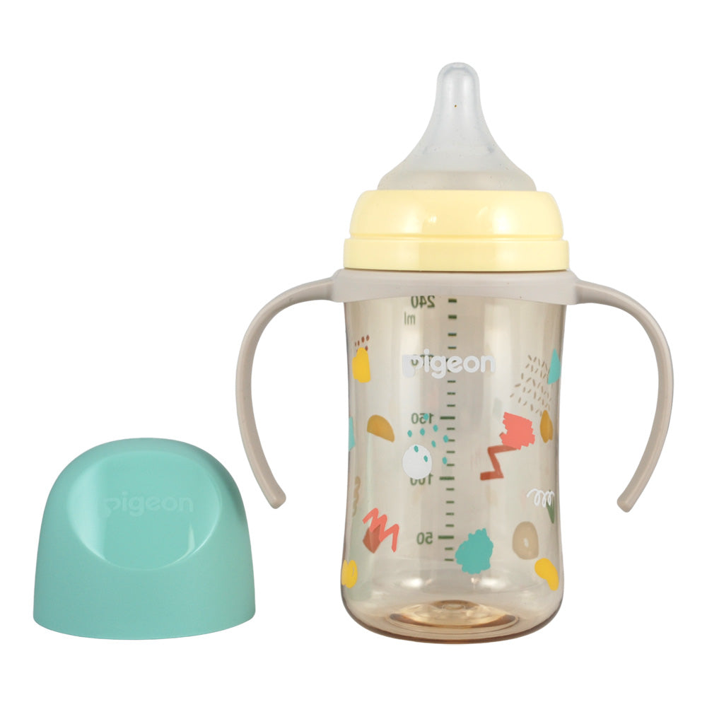 Biberon Softouch Pigeon Fiesta 1 con Asa 240 ML