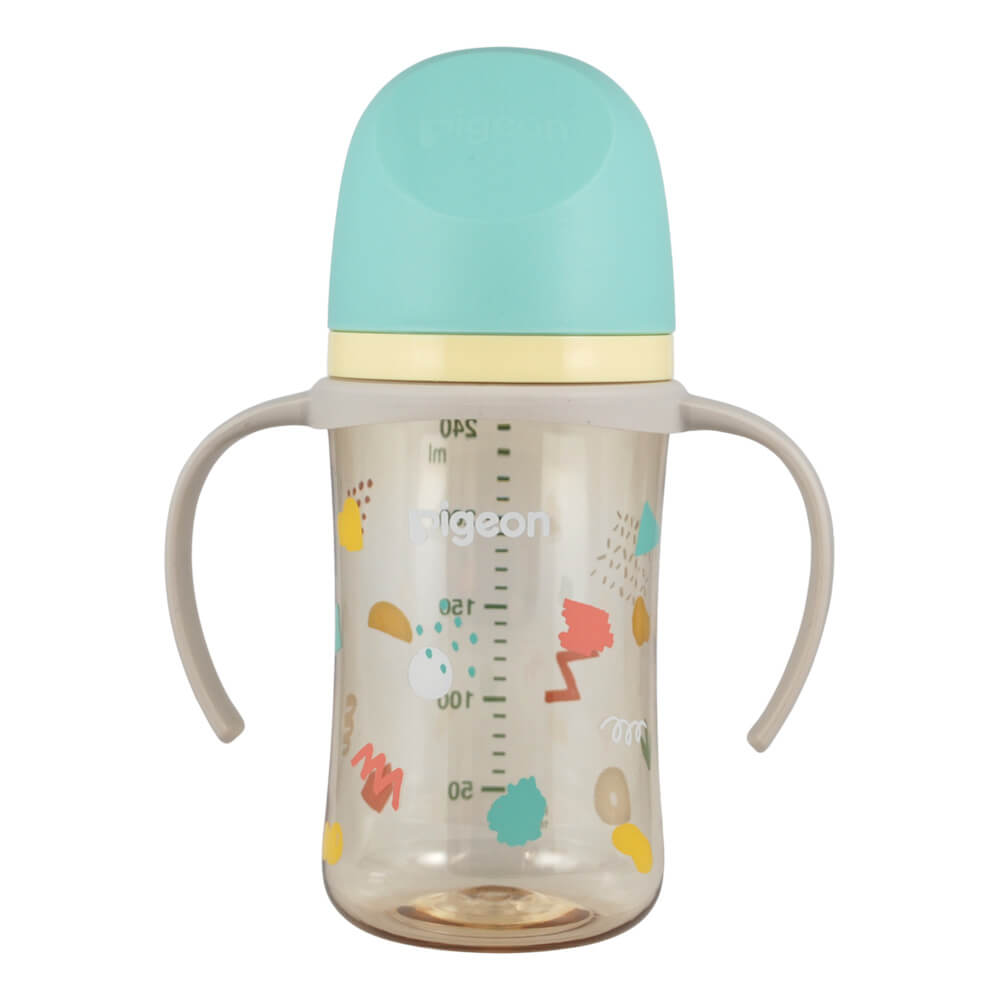 Biberon Softouch Pigeon Fiesta 1 con Asa 240 ML