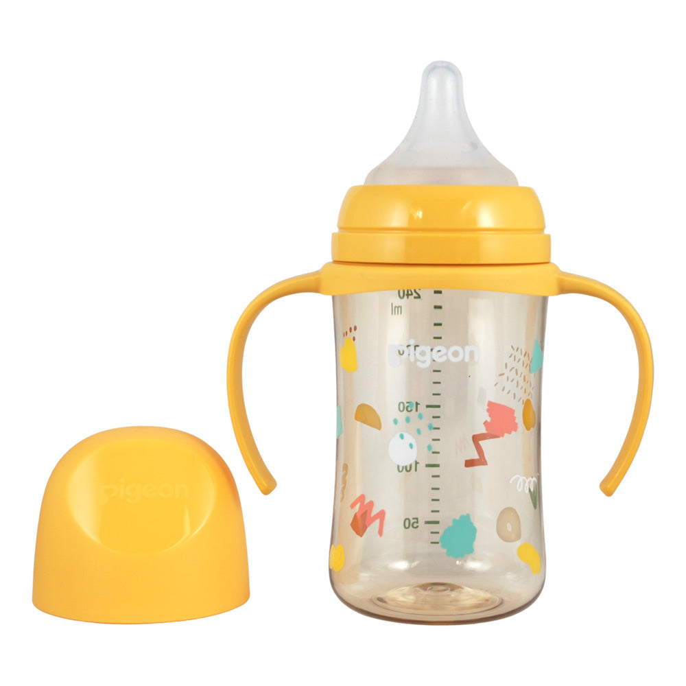 Biberon Softouch Pigeon Fiesta 2 con Asa 240 ML
