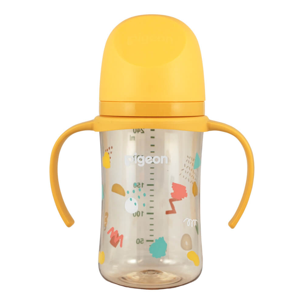 Biberon Softouch Pigeon Fiesta 2 con Asa 240 ML