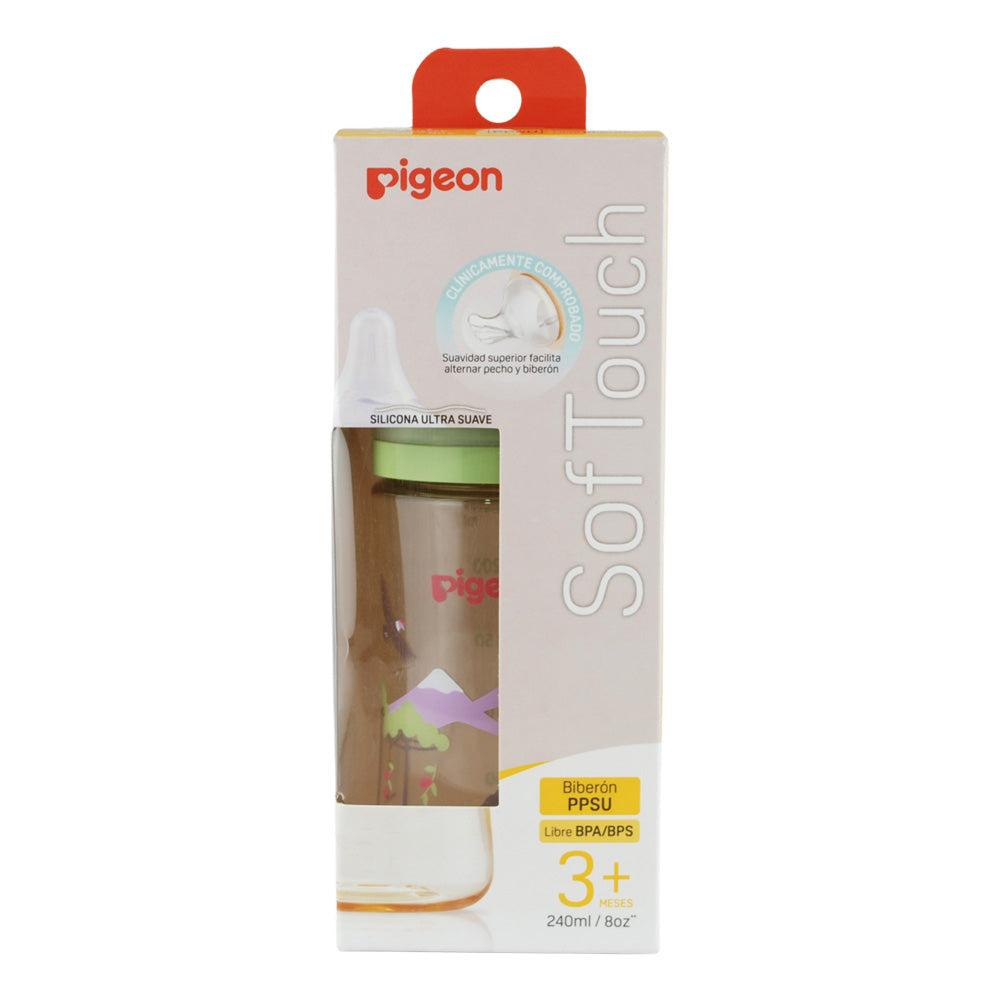 Mamadera PPSU "Pequeño Chile 2" SofTouch Pigeon 31212