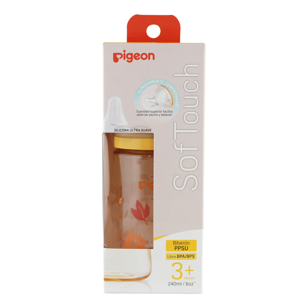 Mamadera PPSU "Ardillas 1" SofTouch Pigeon 31221