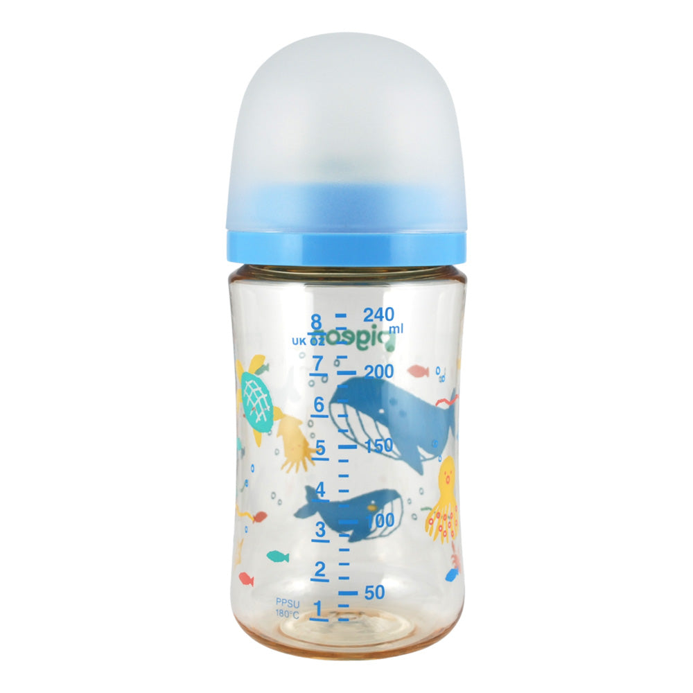 Mamadera PPSU "Ballena 1" SofTouch Pigeon 31251