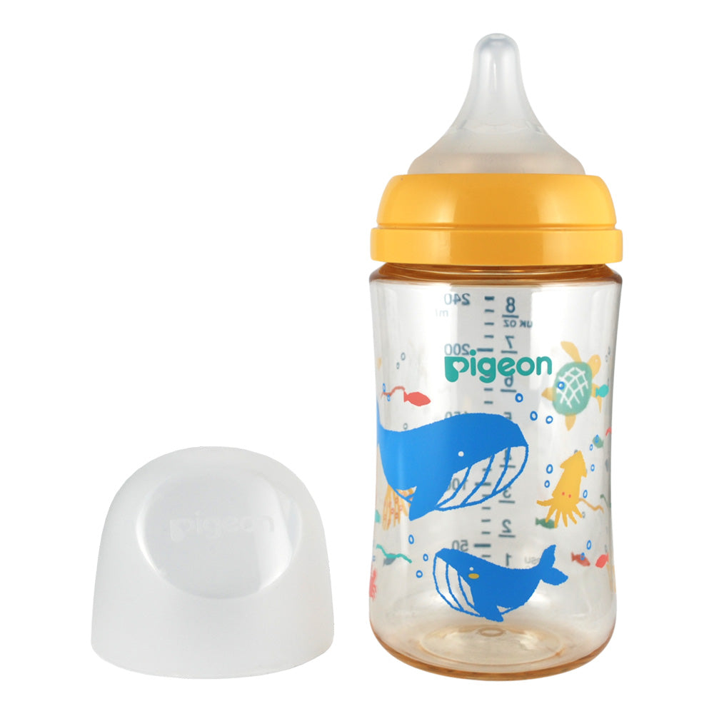 Mamadera PPSU "Ballena 2" SofTouch Pigeon 31252