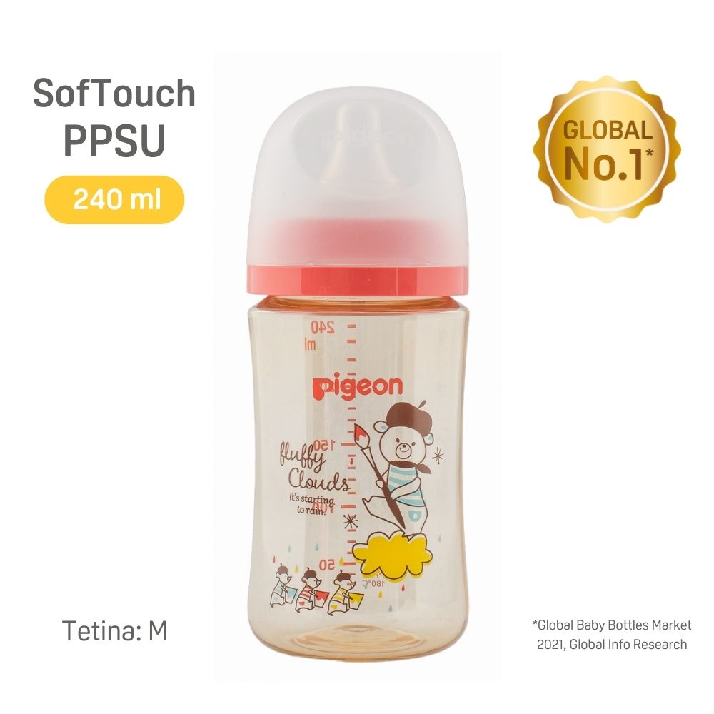 Mamadera Softouch  Ppsu 240ml Bear