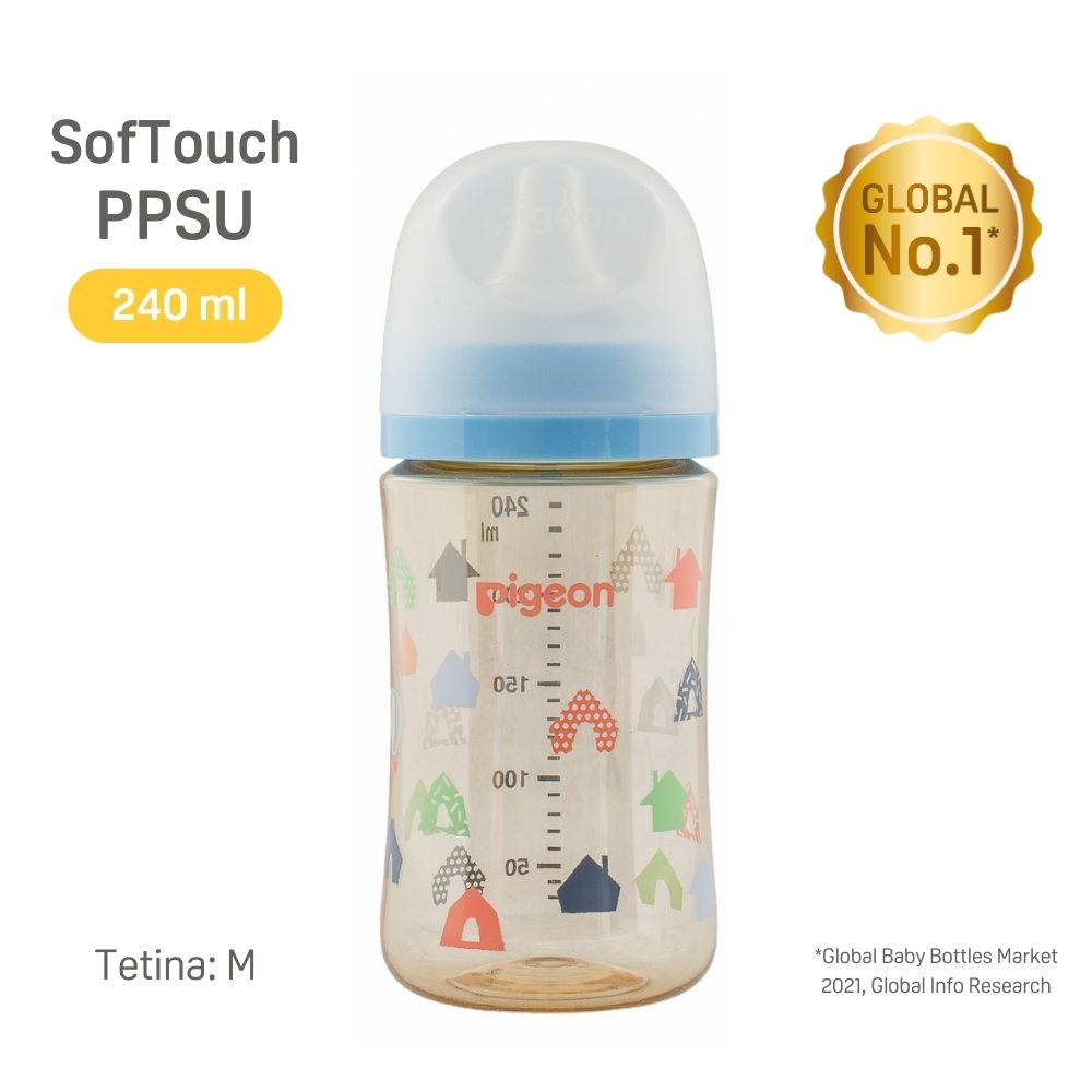 Biberón Softouch Pigeon Ppsu 240ml House