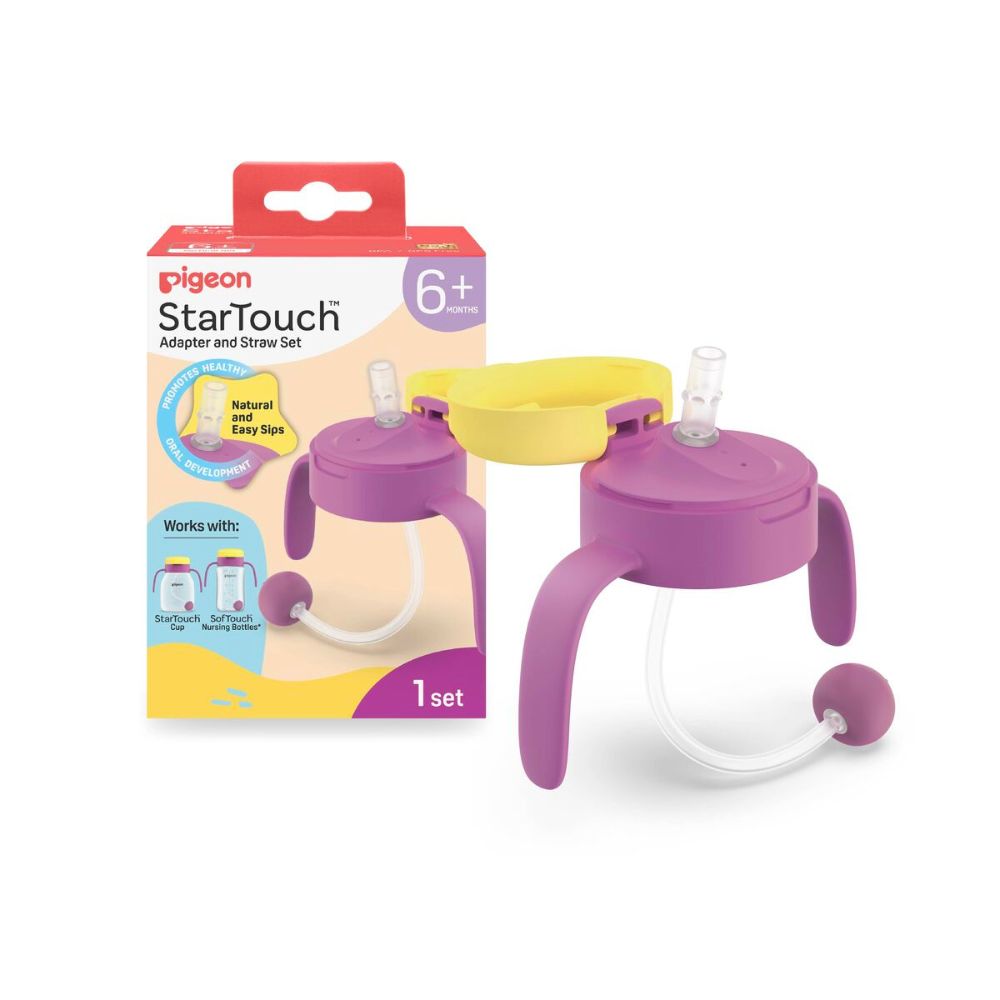 Set adaptador y bombilla StarTouch Pigeon – Morado