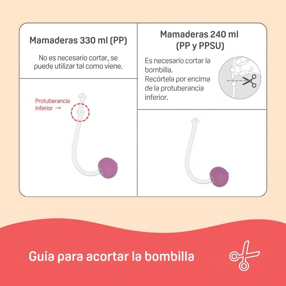 Set adaptador y bombilla StarTouch Pigeon – Morado