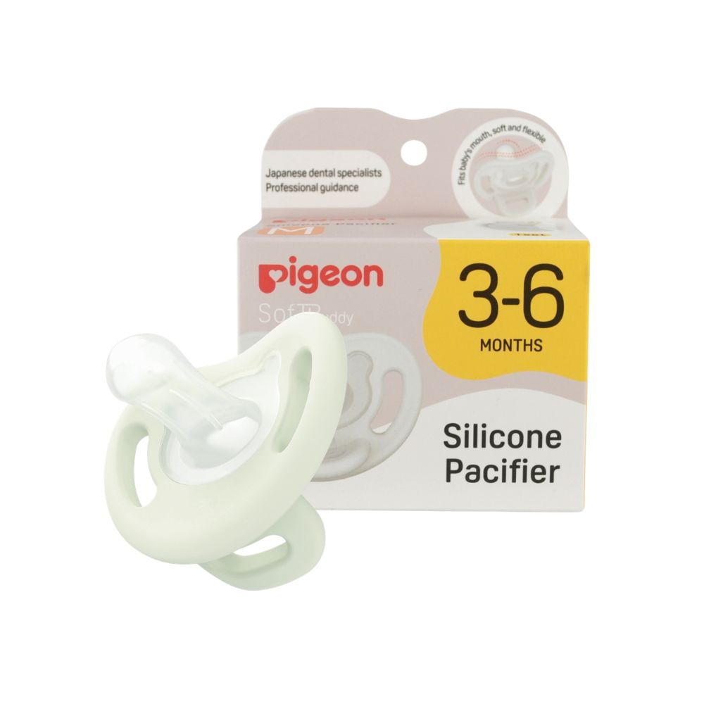 Chupete c/estuche SoftBuddy Pigeon – Talla M Marfil