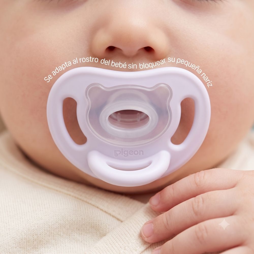 Chupete c/estuche SoftBuddy Pigeon – Talla M Marfil