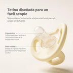 Chupete c/estuche SoftBuddy Pigeon – Talla M Marfil