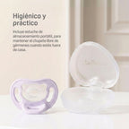 Chupete c/estuche SoftBuddy Pigeon – Talla M Verde