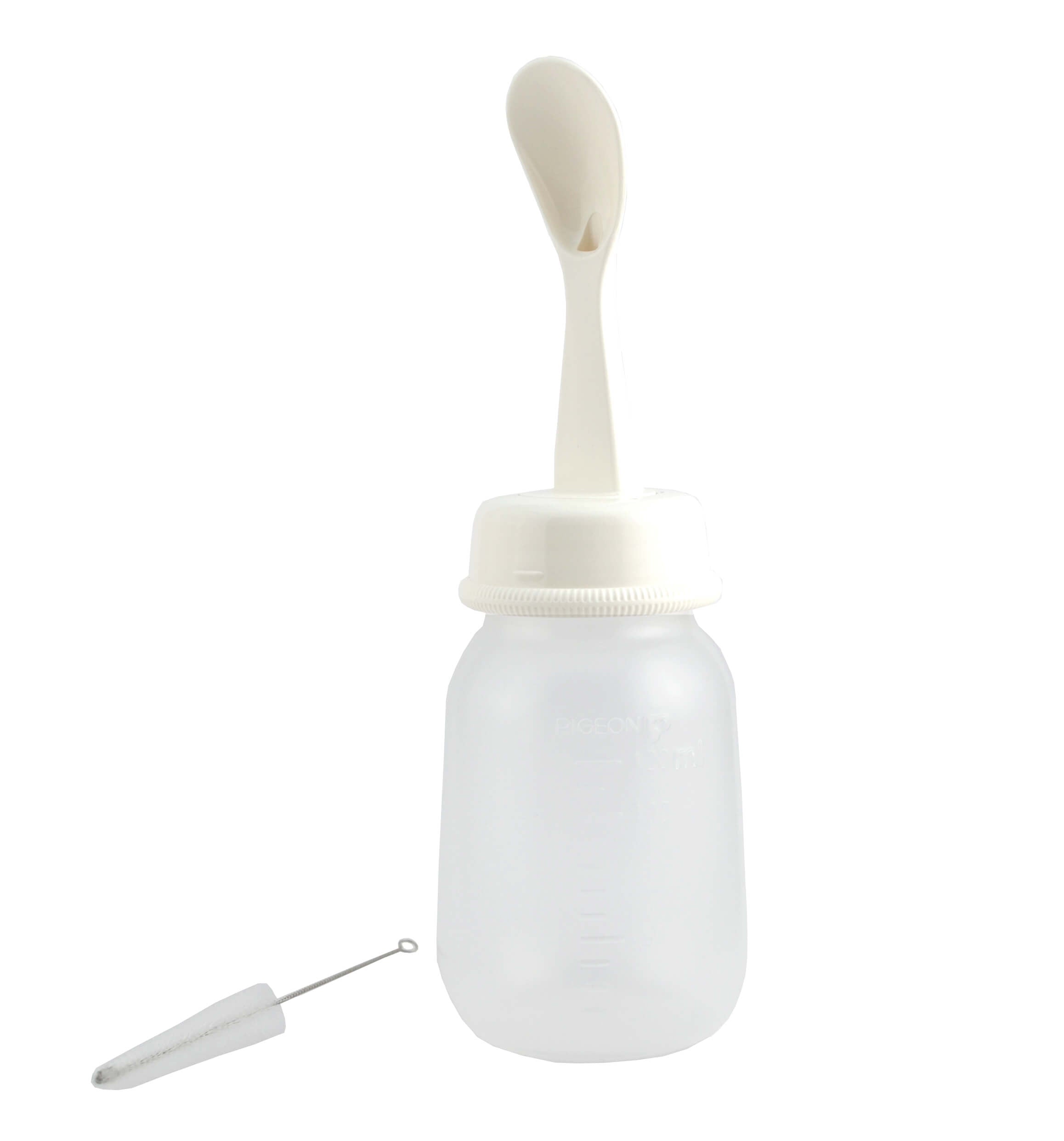 Mamadera con cuchara Pigeon 120 ml (3328)