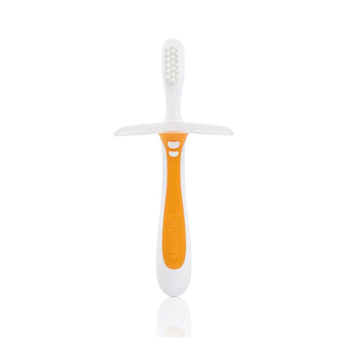 Cepillo Dental De Aprendizaje Naranjo  Paso 2
