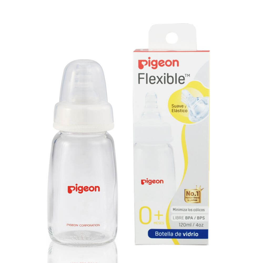Biberón Pigeon Boca Standard (vidrio) 120 Ml