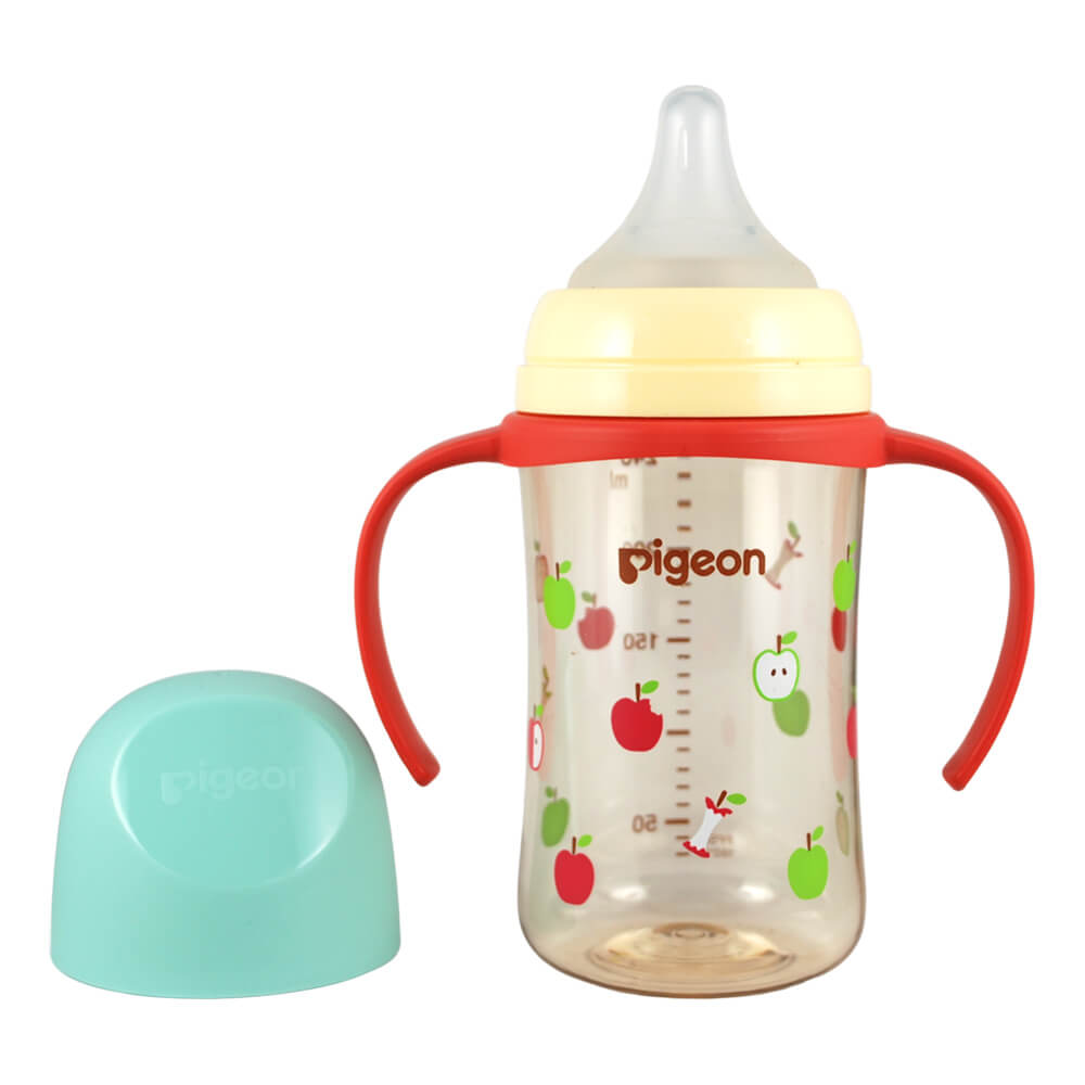 Mamadera Softouch  Apple 3 con Asa 240 ml