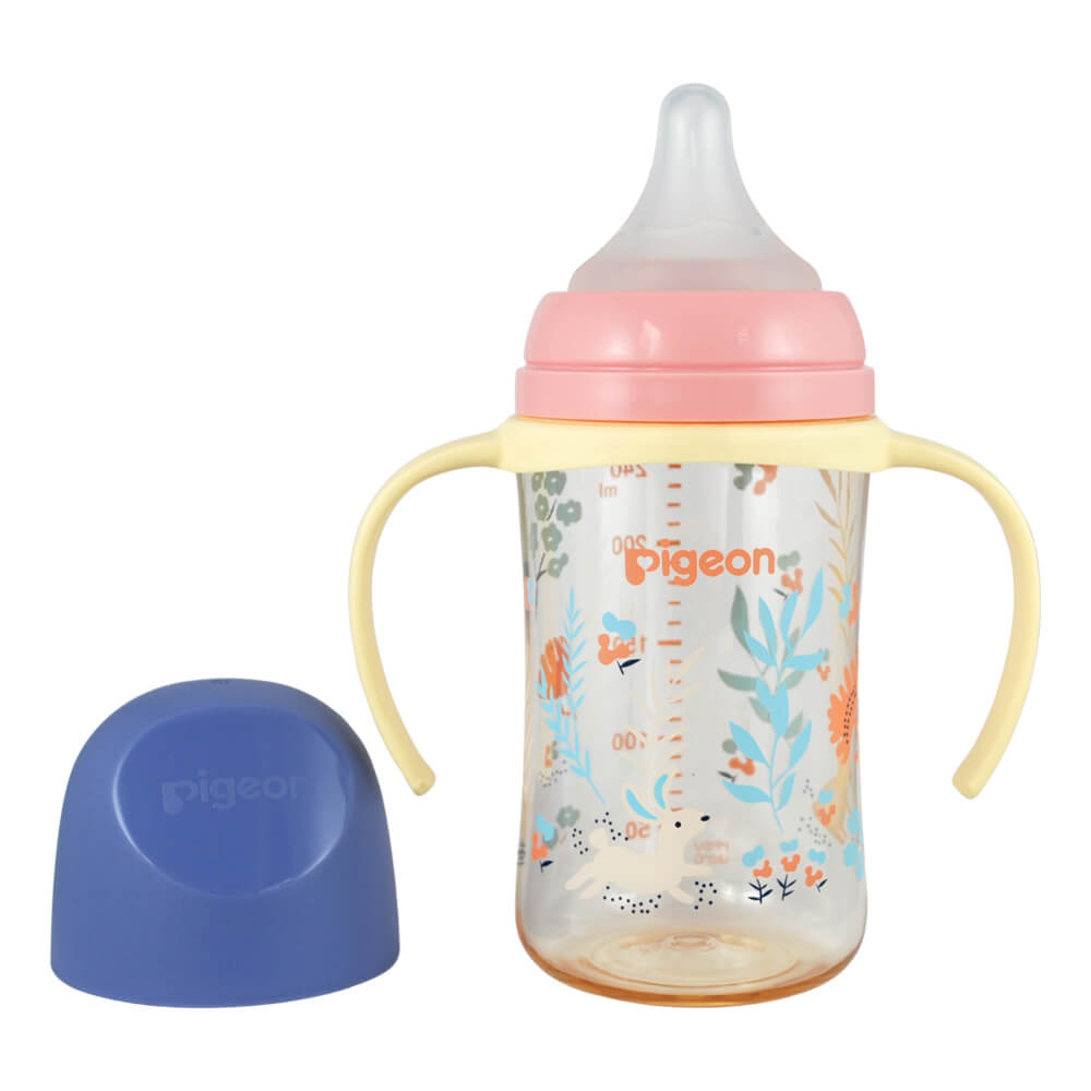 Mamadera Softouch  Conejitos 3 con Asa 240 ml