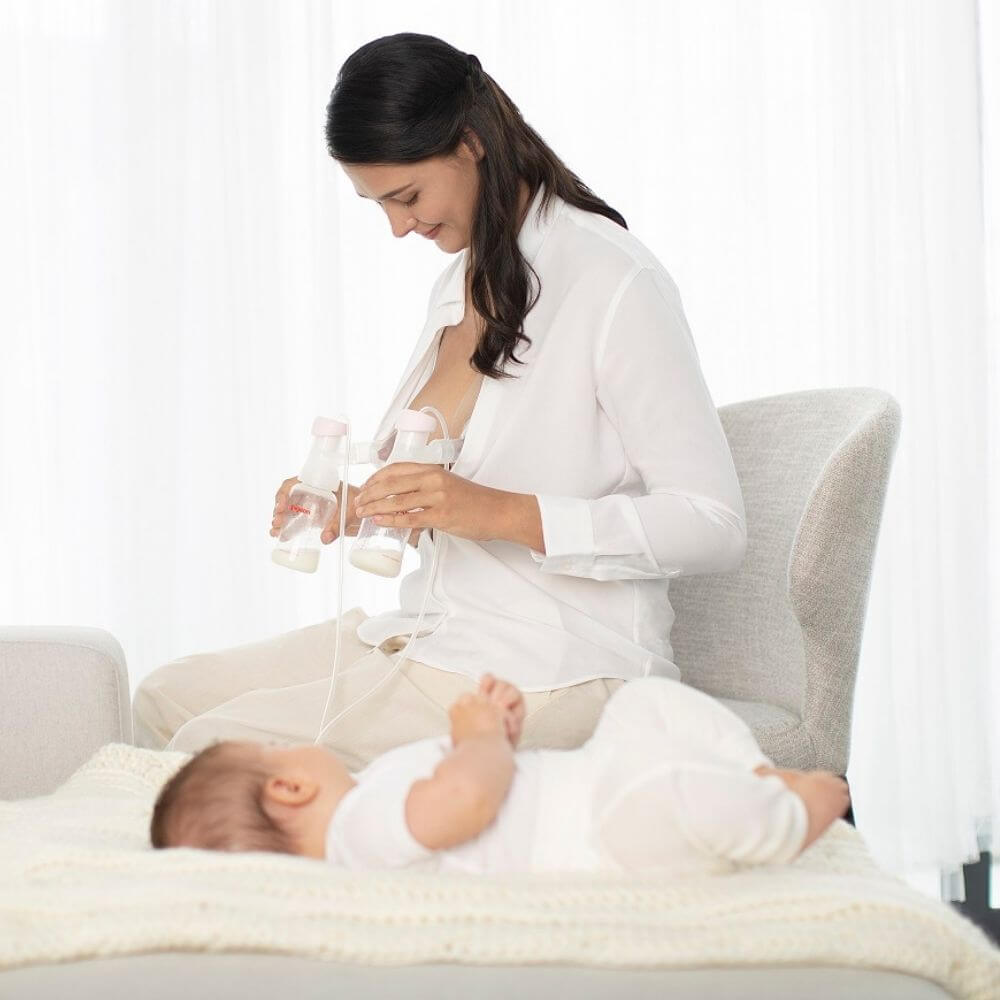 Extractor De Leche Electrico Doble Gomini