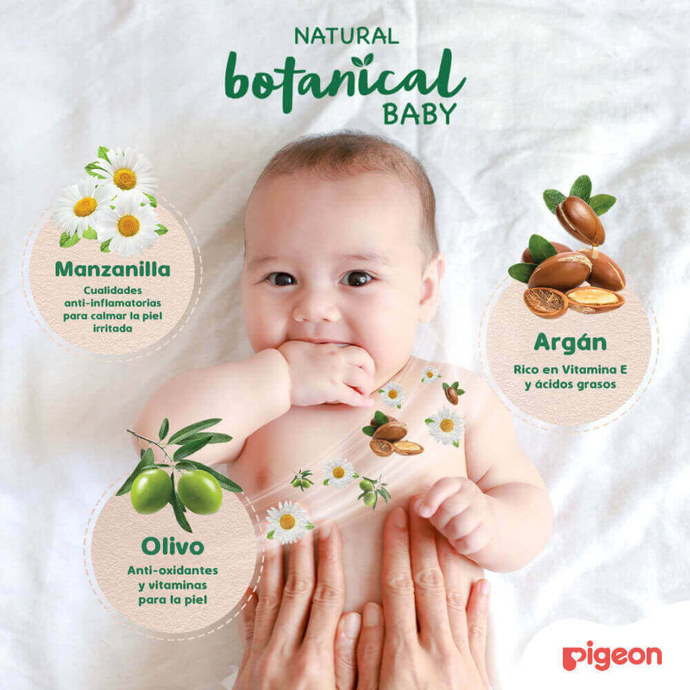 Botanical Baby Head & Body Wash 500ml c/dosificador