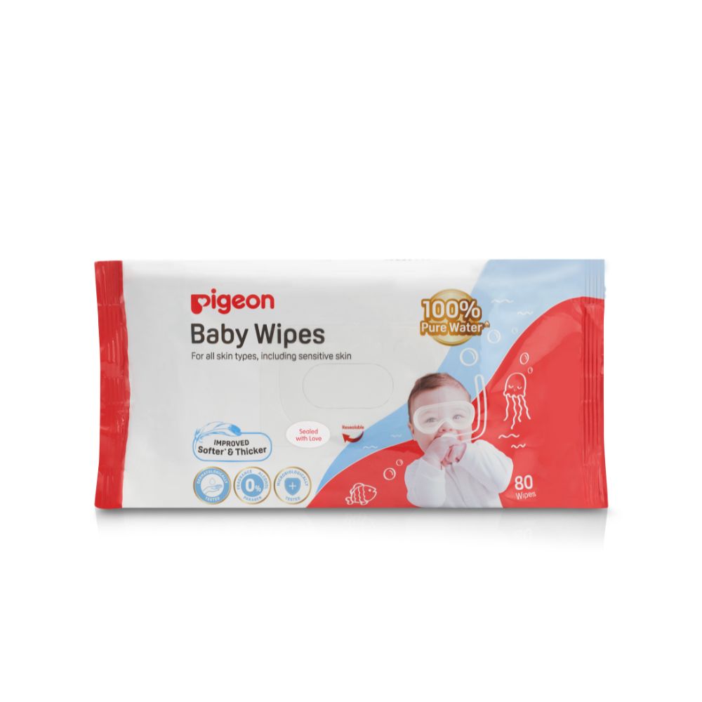 Toallita húmeda Pigeon Pure Water 80 un