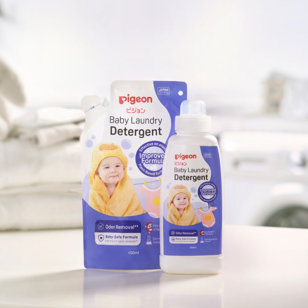 Detergente De Ropa Para Bebé Recarga 450 ml Pigeon