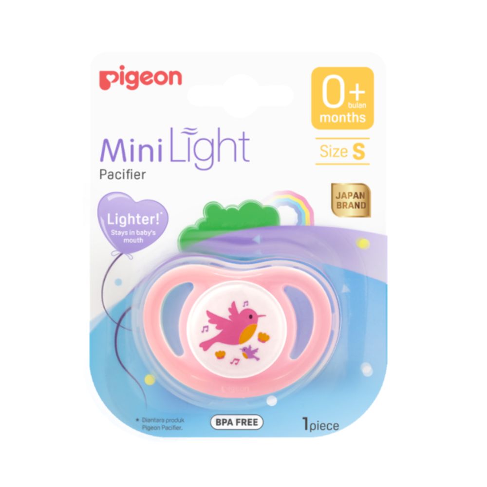 Chupete Odontológico Mini Light Talla S Rosado