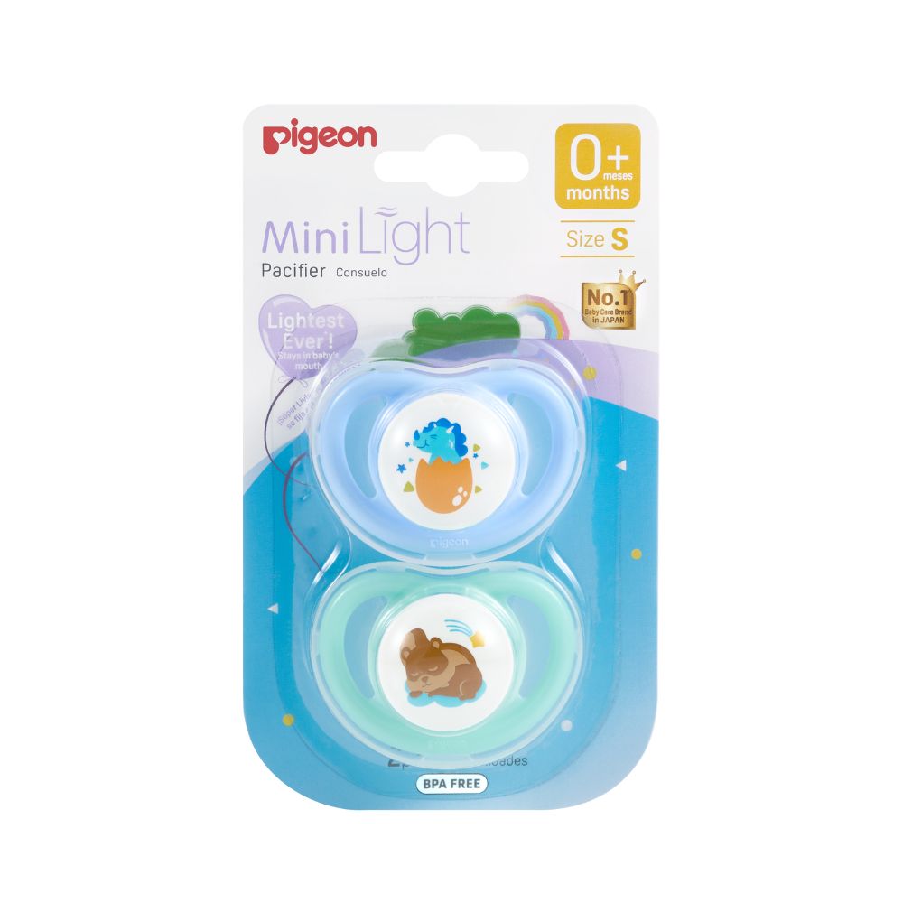 Chupete Odontológico Mini Light Talla S 2 Un (Azul-Verde)