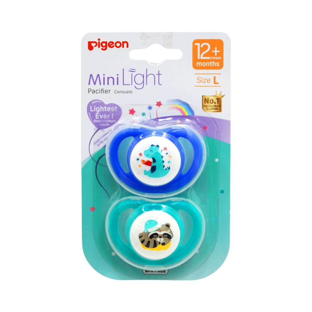 Chupete Odontológico Mini Light Talla L 2 Un Azul-Verde
