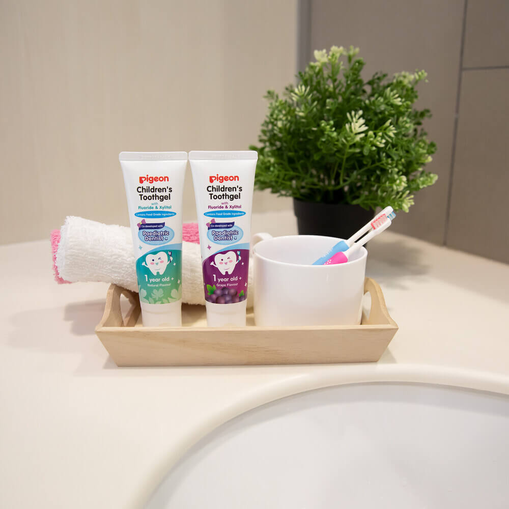 Pasta Dental Para Niños Sabor a Uva 45grs