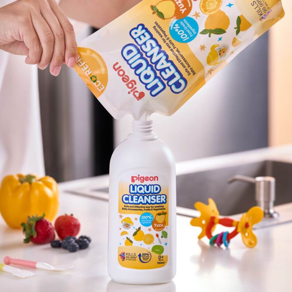 Limpiador De Biberones Recarga 650ml Aroma cítrico - Yuzu