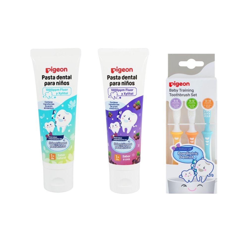 Kit de higiene dental infantil Pigeon (PPACK086)