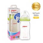 PACK PIGEON 2 Mamaderas  SofTouch Vidrio 160ml + 240ml